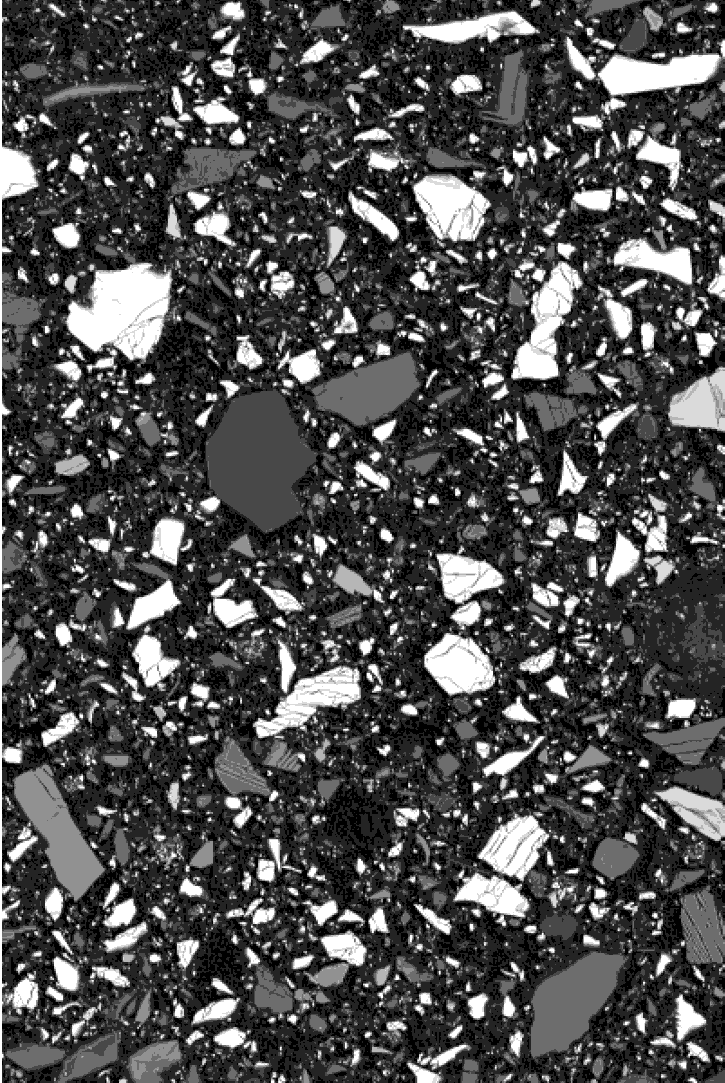 Slag/tailings sample