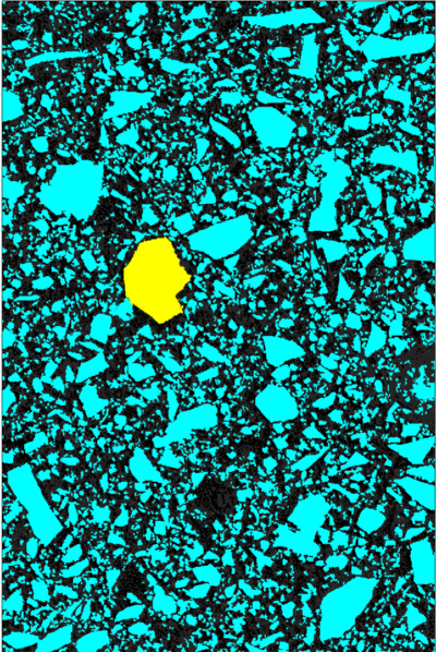 Selecting an individual grain to isolate