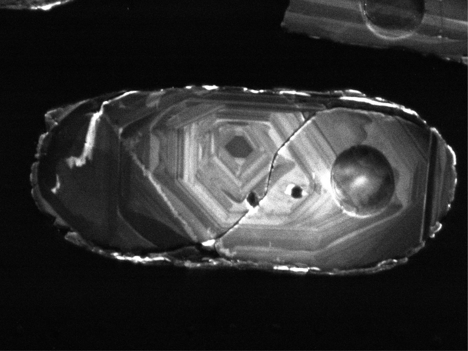 Zircon cathodoluminescence